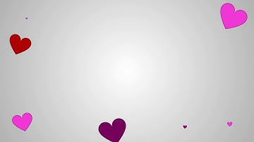 4K Heart | Seamless loop background video | royalty free stock video | Wedding elements | 60fps UHD