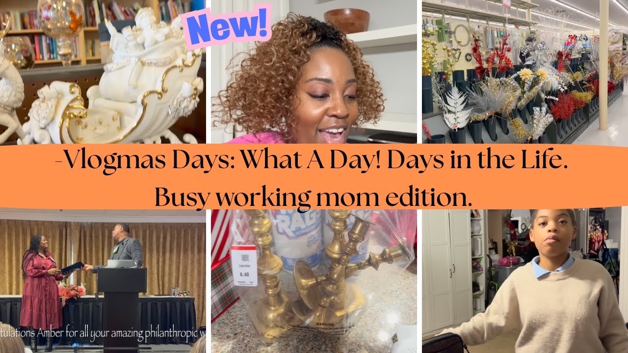 VLOGmas Days: Какой день! Дни из жизни занятой работающей мамы.