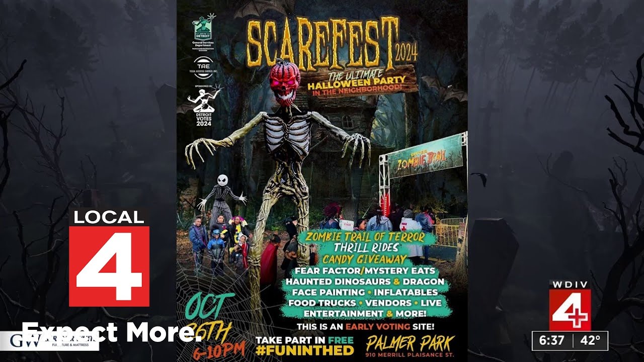 Detroit hosts ScareFest, the 'ultimate free Halloween party'