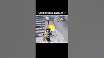DBS 1v3 Clutch 🔥 #DBS #1v3Clutch #BGMI #BGMIHighlights #DBSClutch #BGMIShorts #BGMIPlays #SquadWipe