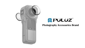 PULUZ Lens Guard PC Protective Cover for Insta360 ONE RS 1-Inch 360 Edition