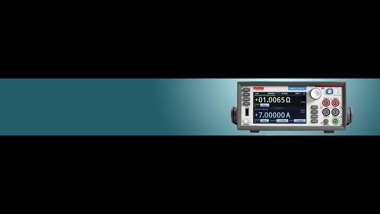 Keithley Source Measure Units Tektronix - YouTube