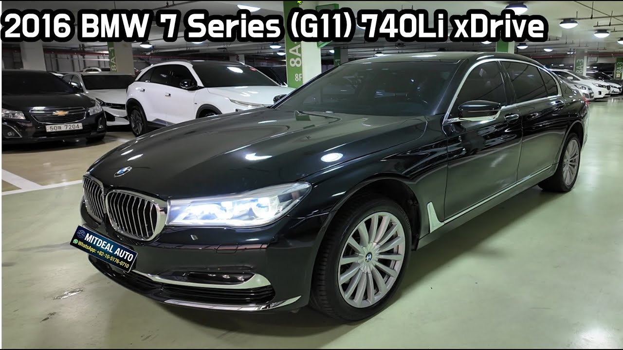 2016 BMW 740Li xDrive G11 | Luxury German Sedan for Export