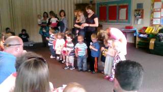 Itsy bitsy spider..brodys spring program