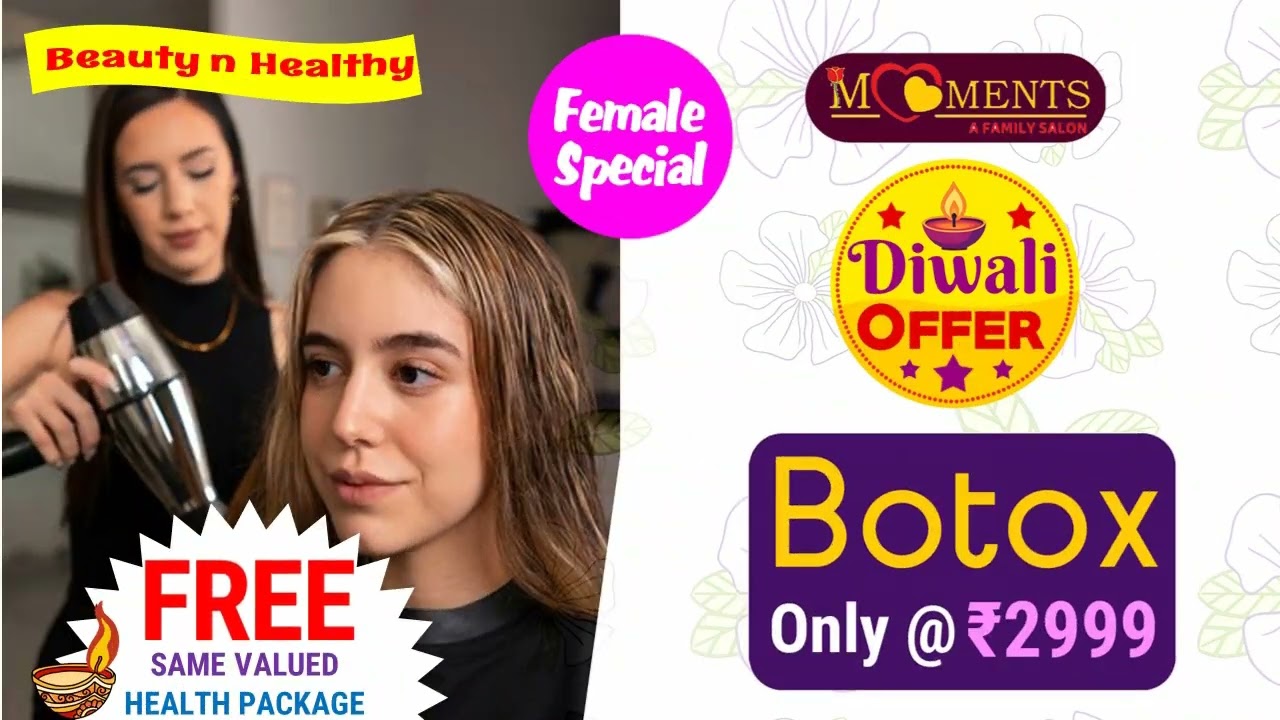 #diwalioffer at #momentsfamilysalon | Beauty n Healthy | Offer | Diwali Offer |