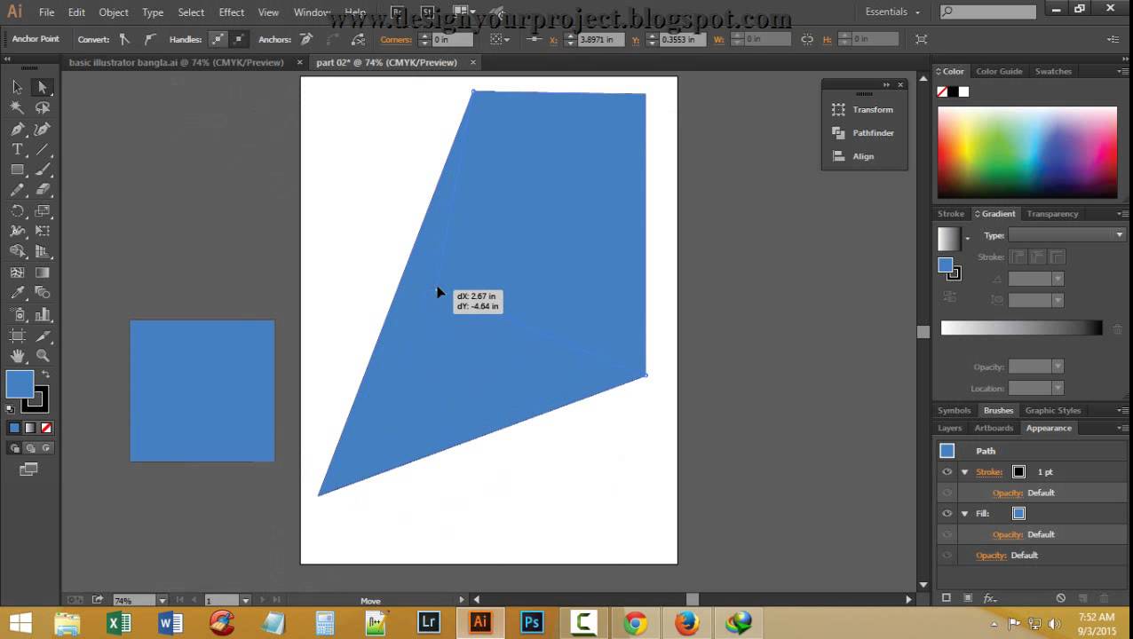 basic illustrator bangla tutorial part #02 - YouTube