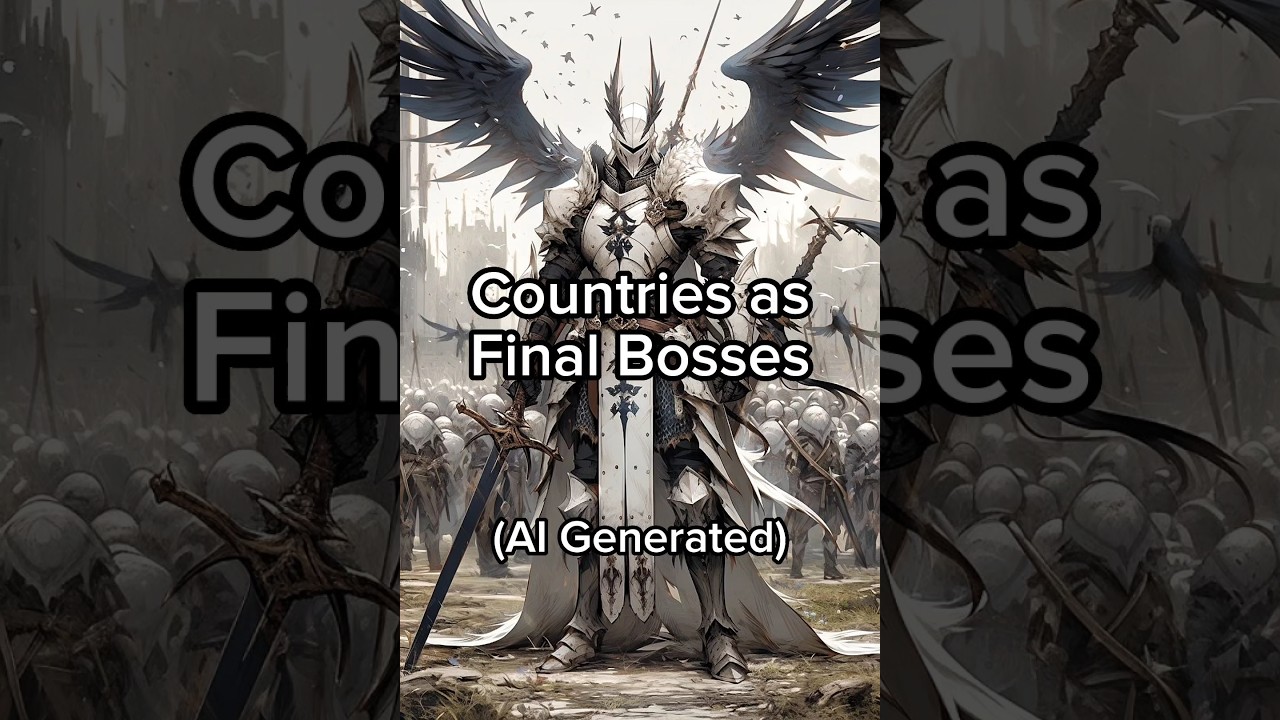 Ai to Draw Countries as Final Bosses! ai aiart midjourney final 
