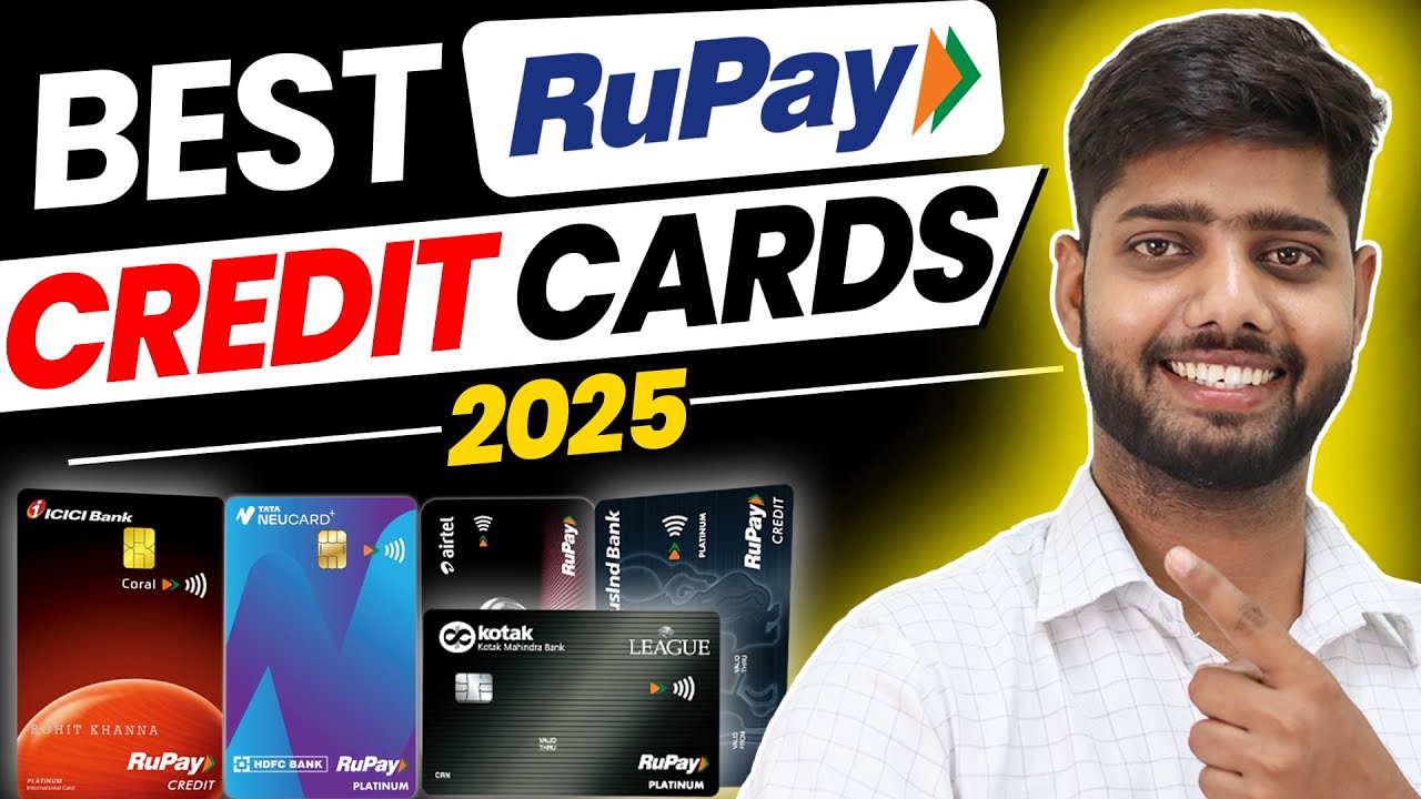Best Rupay Credit Card 2025 | Lifetime Free Rupay Credit Card | Best UPI Credit Card