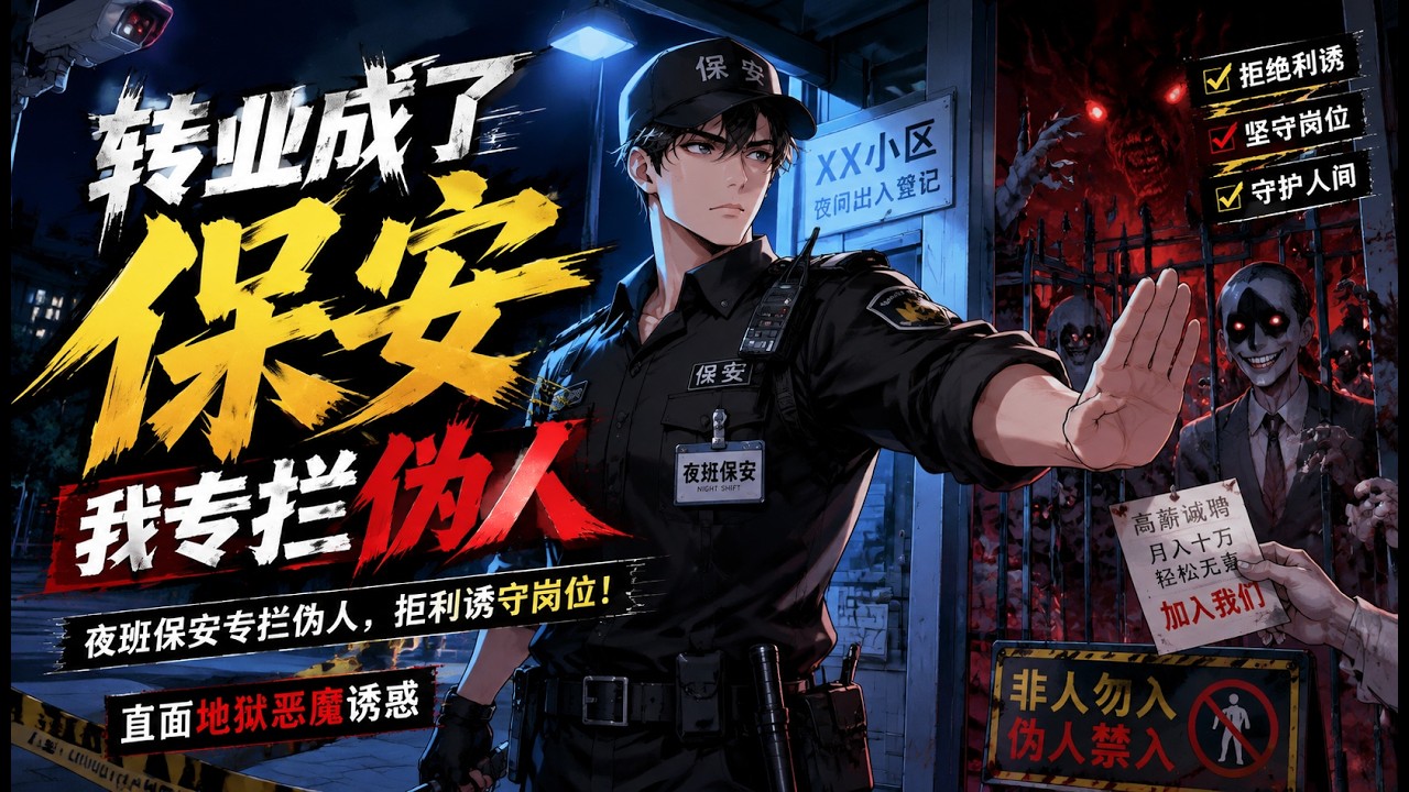 夜班保安：我专拦伪人