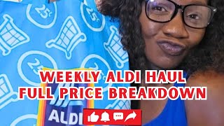 I Found a $50 Aldi Clearance Item for $4.99! (Grocery Haul & Receipt)