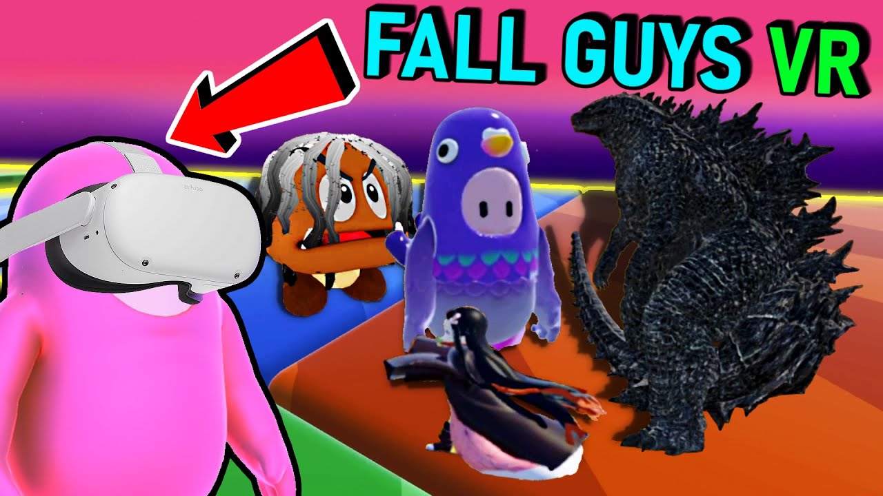 VR Fall Guys, But It's SCUFFED - YouTube