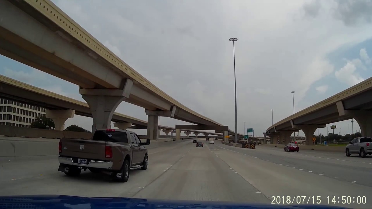 NEW 290 Inbound at Loop 610 Finished Freeway Construction or Almost ...