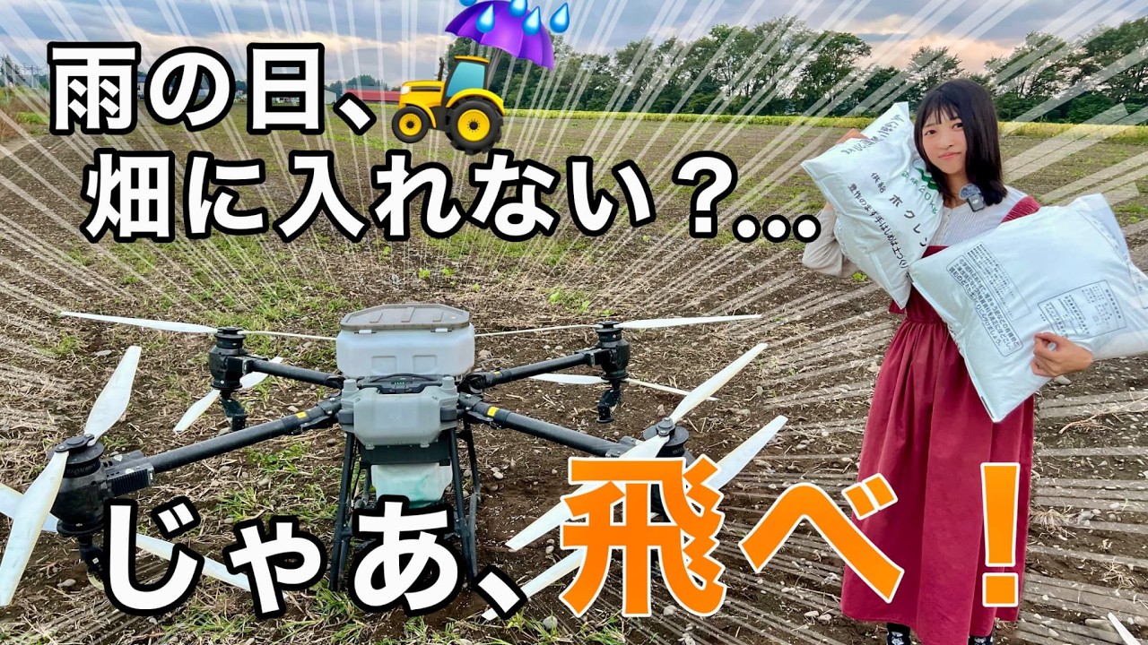 Как в Японии используют дроны в сельском хозяйстве? Попробовали гранулированное внесение удобрений