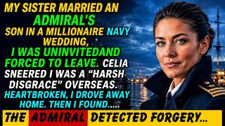 My Sister Married a Navy Admiral’s Son. I Wasn’t Invited_3 Hours Later the 4-Star Admiral Saluted Me