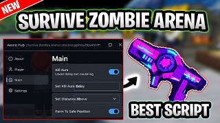 🔥Survive Zombie Arena Script 2026 | AUTO FARM XP KILL AURA SAFE ZONE AUTO UPGRADE + AUTO SKILL
