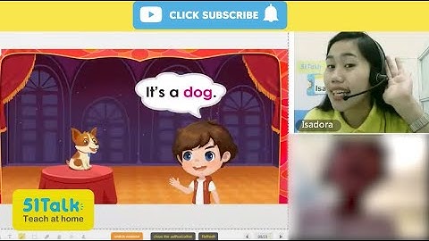 51Talk Teaching Demo: Using Hand Movements and Being Dressed Neatly During Lesson | Teacher Isadora