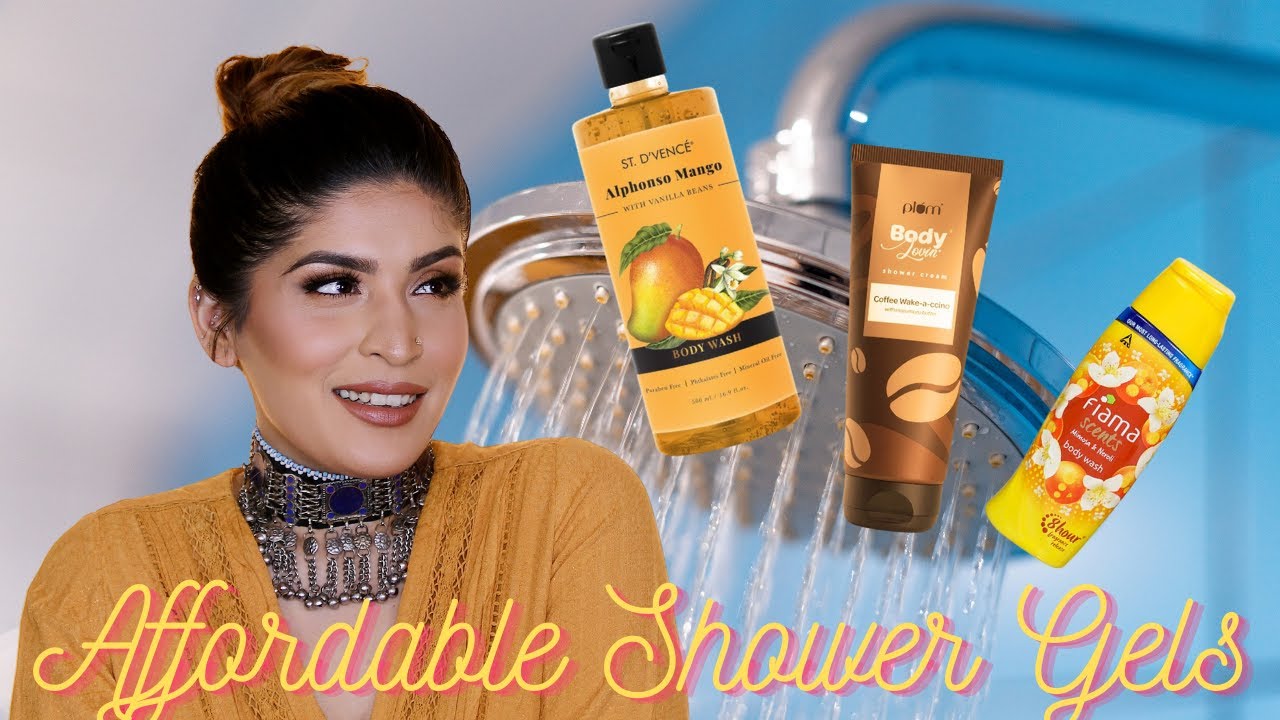 Top 5 Shower Gels For Summer Under ₹500 Shreya Jain YouTube
