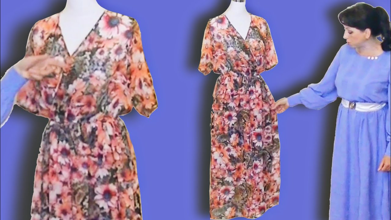 Платье С Запахом Видео фото 6