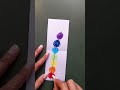 Would You Try it ! Feather making with Oil Pastel Colors ! Easy Drawing #shorts #youtubeshorts