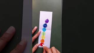 Would You Try it ! Feather making with Oil Pastel Colors ! Easy Drawing #shorts #youtubeshorts