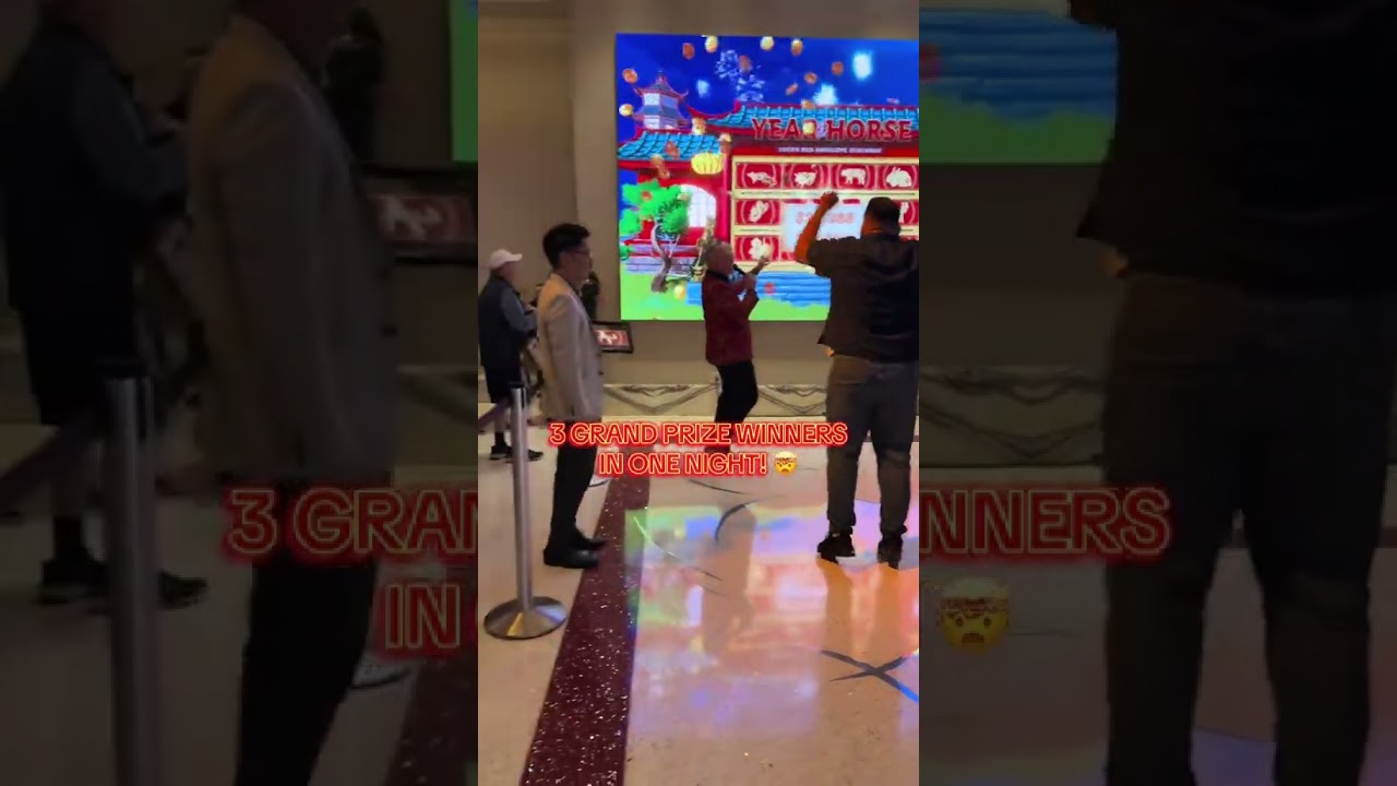 3 GRAND PRIZE WINNERS IN ONE NIGHT! 🤯