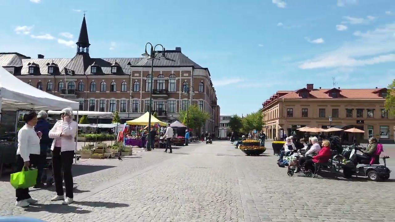 Varberg Torget en cykeltur 2019 05 15