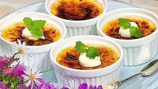 とろける美味しさクリームブリュレの作り方 Crème Brulée