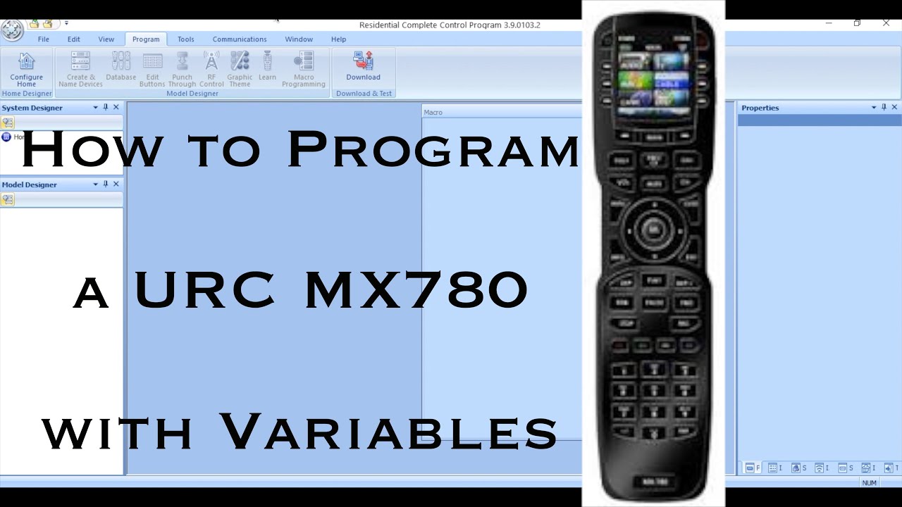 how to program a urc remote