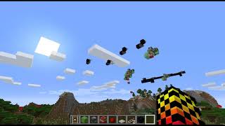 minecraft tnt flying machine ( Quarry )