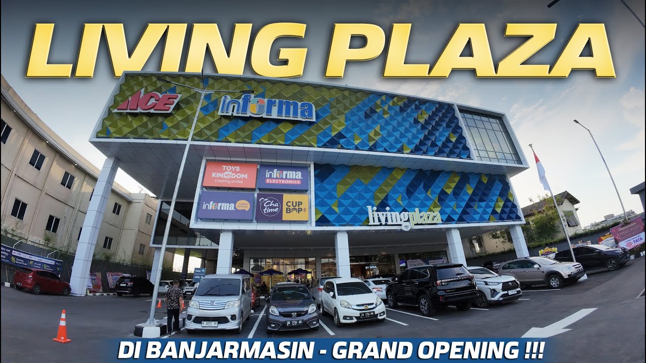Living Plaza Banjarmasin, Resmi Grand Opening 27 Oktober 2024, Antusias Pengunjung Membludak, Penuh!
