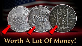 Top 5 State Quarters Worth BIG MONEY 💰 Hidden Rare Coins Still in Circulation Do NOT Spend!