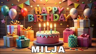 Happy Birthday Milja, Birthday Wishes, Birthday Song, Whatsapp Status, Wishes Birthday, Today, Hbd