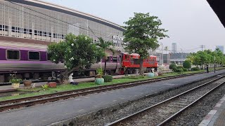 Alstom 4108 ทำพ.เปล่าผ่านบางซื่อ มี Alstom 4153 ปิดท้าย