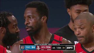 Jeff Green Full Play | Thunder vs Rockets 2019-20 Playoffs Game 2 | Smart Highlights