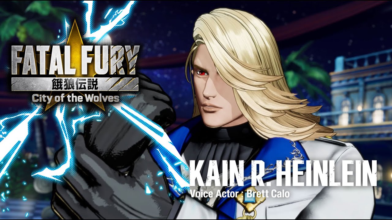 FATAL FURY City of the Wolves Kain R Heinlein Official Character ...