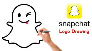 How To Draw The Snapchat Logo Snap Chat Logo Step By Step Snap Chat Logo Drawing