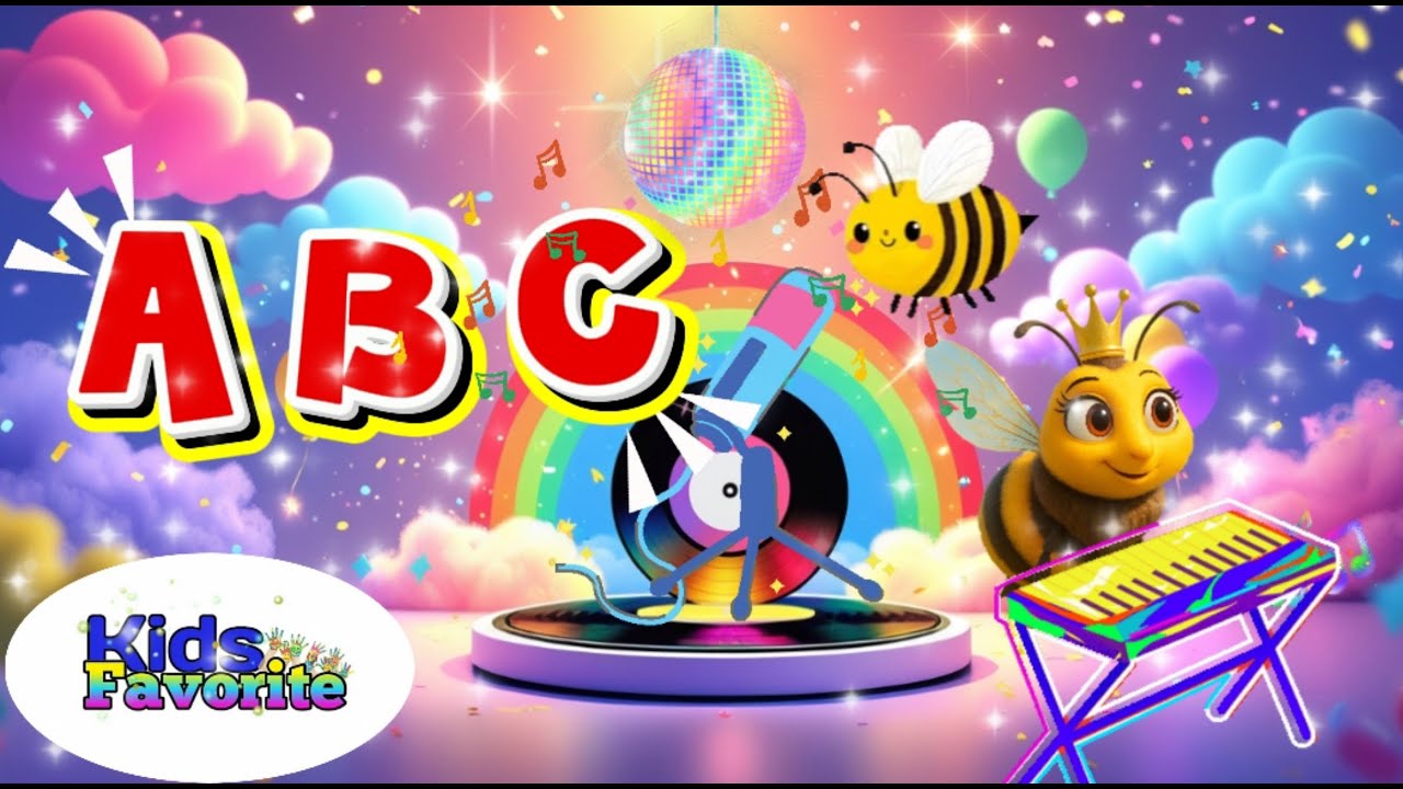 UpBeat ABC Song+ more Journey for Young Learners with little bee! - YouTube