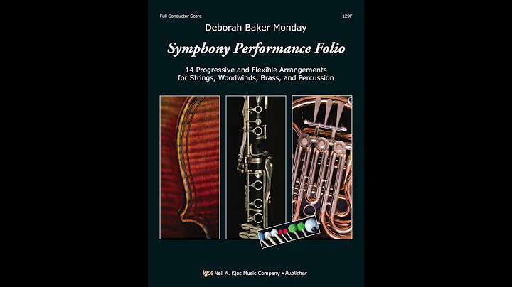 Symphony Performance Folio by Deborah Baker Monday...