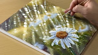 Rainy Day Painting / Acrylic Painting for Beginners / STEP by STEP