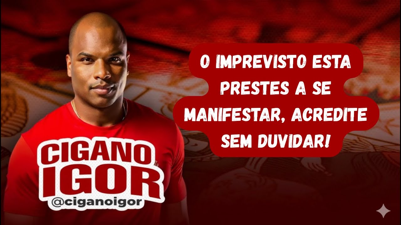 TAROT: O IMPREVISTO ESTA PRESTES A SE MANIFESTAR, ACREDITE SEM DUVIDAR! 🔮❤️