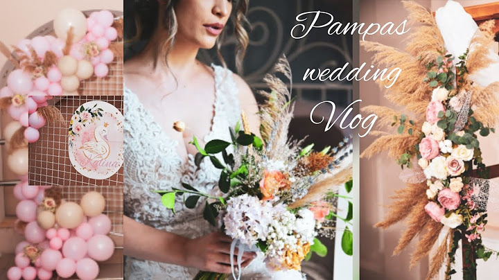 Pampas dekoracija venčanja 🌾 | Vlog | Krštenje i prvi rođendan 🍭🌸💒 | Studio Sanjarenje