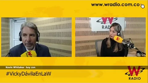 #VickyDvilaEnLaW entrevista a Kevin Whitaker, emba...