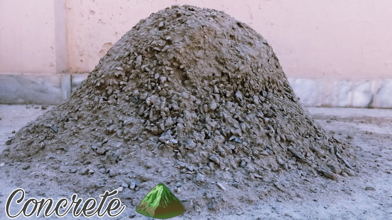 Gritty Concrete crushing | scraping |  | Mountain ⛰️ Series | Part 4 | ASMR Analmun