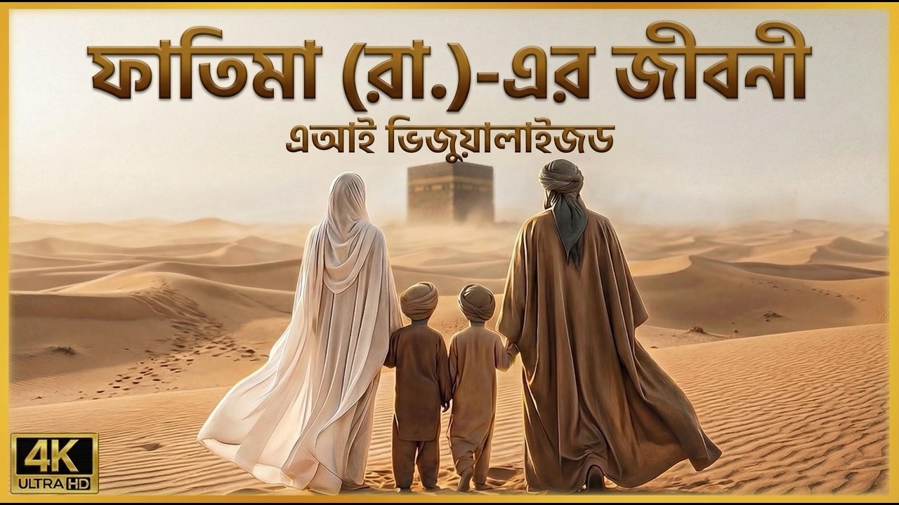 ফাতিমা (রা.)-কে নবী ﷺ-এর শেষ গোপন কথা - এআই ভিজ্যুয়ালাইজড - উম্মুল মু'মিনীন - পর্ব ৭