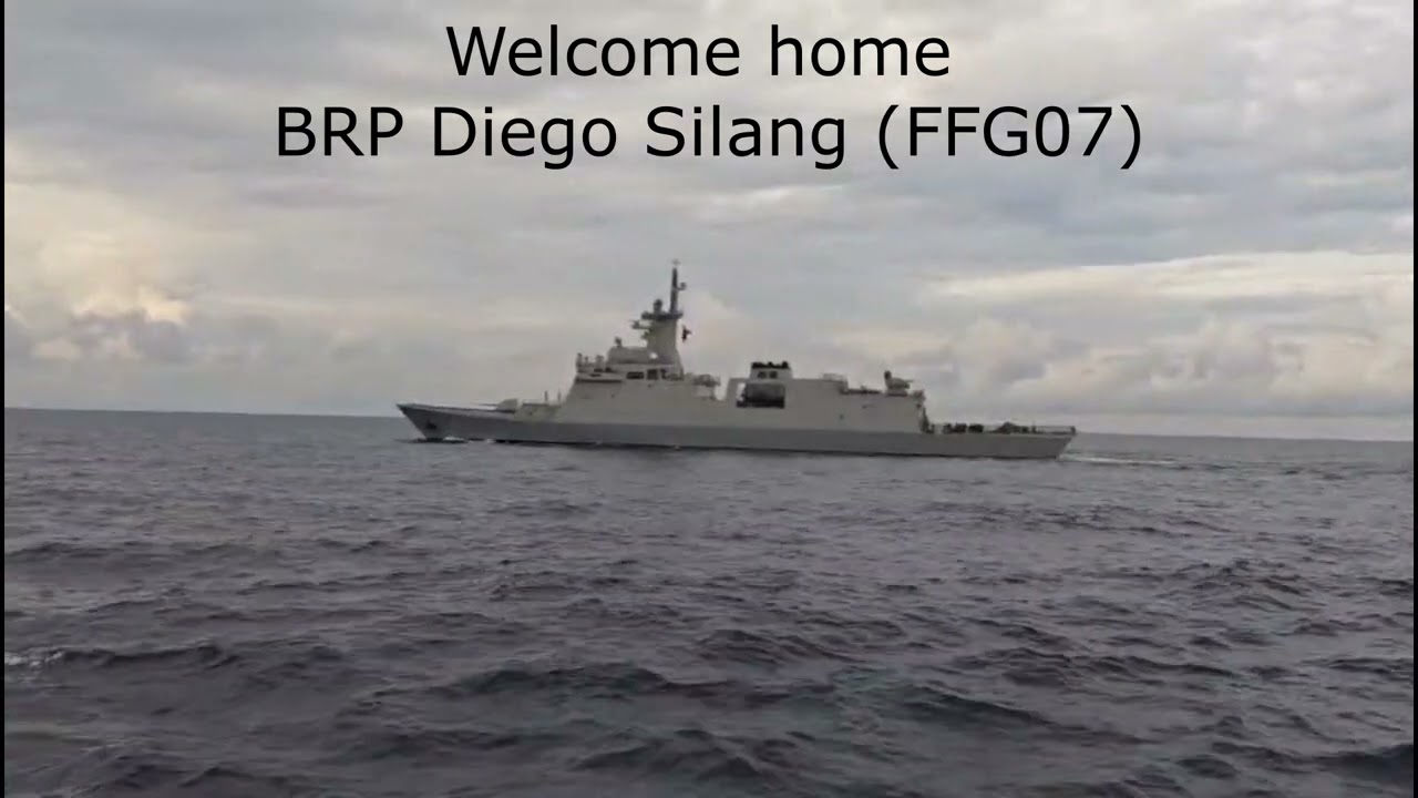 Welcome home to the newest warship of the Philippines, BRP Diego Silang (FFG07)