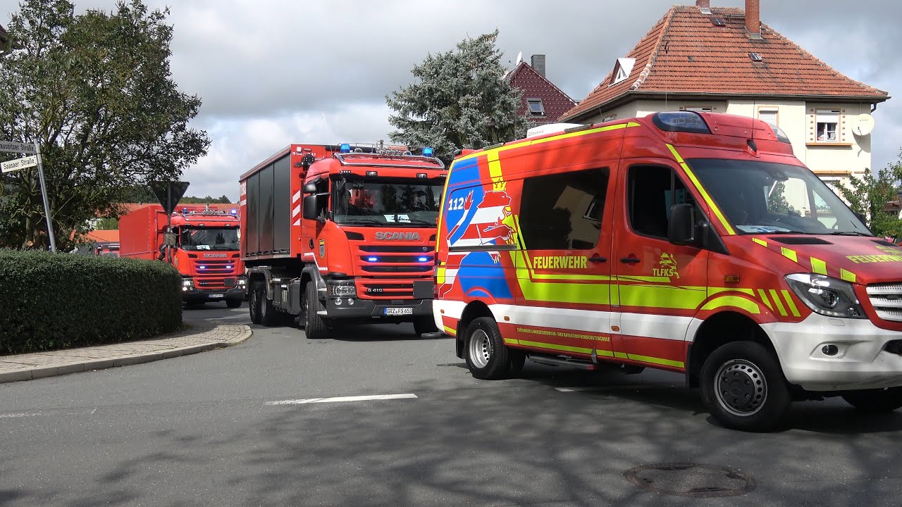 Festumzug 1️⃣6️⃣0️⃣ Jahre Freiwillige Feuerwehr 🚒💨 Eisenberg/Thüringen