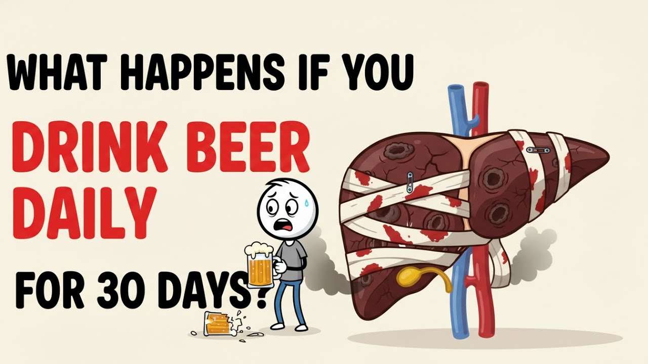 What happens if you drink beer every day for 30 days? | Science Explained
