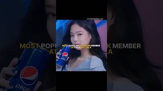 Most Popular Blackpink Member #blackpink​ #lisa​ #rosé​ #jennie​ #jisoo​ #shorts​ #short #fyp