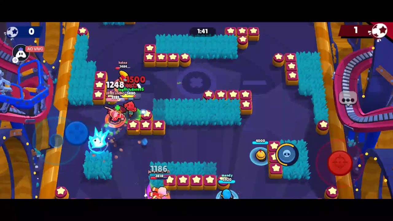 GAMEPLAY DE Brawl Stars (LIVE) Light Gamers OFFICIAL AO VIVO