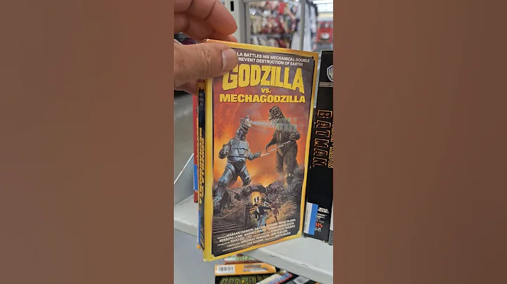 Vintage Godzilla VHS TAPE MOVIE Collection #goldhunter137